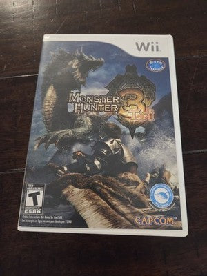 Monster Hunter 3 Tri (Nintendo Wii, 2010) CIB COMPLETE