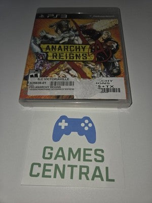 Anarchy Reigns (Sony Playstation 3, 2013) CIB COMPLETE