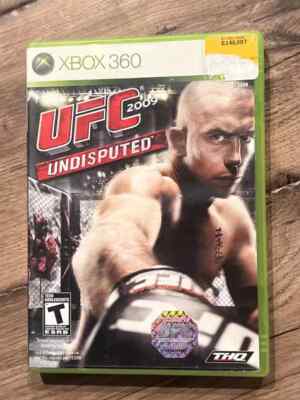 UFC 2009 Undisputed (Microsoft Xbox 360, 2009) NO MANUAL