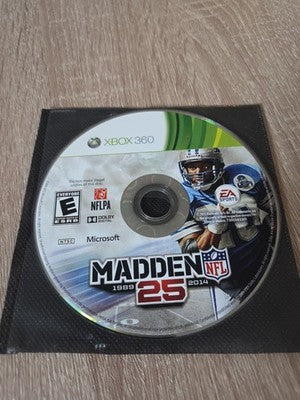 Madden NFL 25 (Microsoft Xbox 360, 2013) DISC ONLY