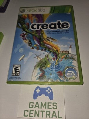 Create (Microsoft Xbox 360, 2010) NO MANUAL