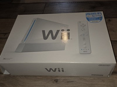 Nintendo Wii Sports White Console BOX ONLY NO INSERTS OR TRAYS