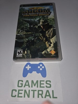 SOCOM US Navy Seals Fireteam Bravo (Sony PSP, 2005) CIB COMPLETE
