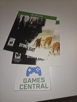 Dying Light (Xbox One, 2015) MANUAL ONLY