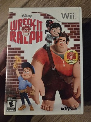 Disney Wreck-It Ralph (Nintendo Wii, 2012) CIB COMPLETE IN BOX