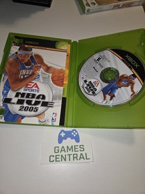 NBA Live 2005 (Microsoft Xbox, 2004) NO ARTWORK