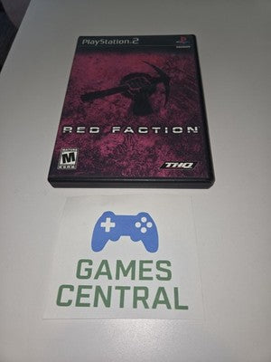 Red Faction (Sony Playstation 2 PS2, 2001) CIB COMPLETE