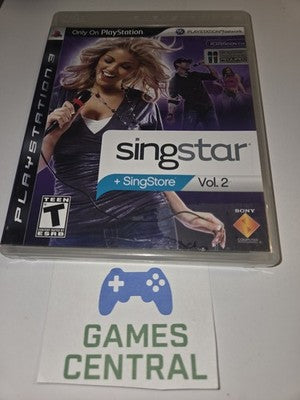 SingStar Vol. 2 (Sony Playstation 3, 2008) CIB COMPLETE