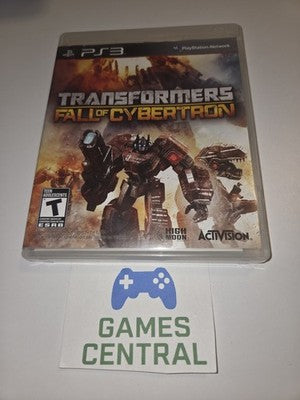 Transformers: Fall Of Cybertron (Sony Playstation 3, 2012) CIB COMPLETE