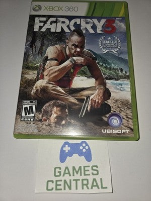 Far Cry 3 (Microsoft Xbox 360, 2012) CIB COMPLETE