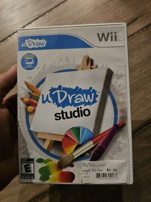 uDraw Studio (Nintendo Wii, 2010) CIB COMPLETE