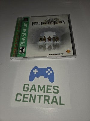 Final Fantasy Tactics: Player's Choice (Playstation, 1997) CIB COMPLETE