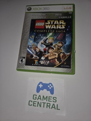 LEGO Star Wars Complete Saga (Microsoft Xbox 360, 2007) NO MANUAL