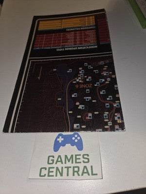 Fallout New Vegas Official Game Guide Collector's Edition 2010 Prima MAP ONLY