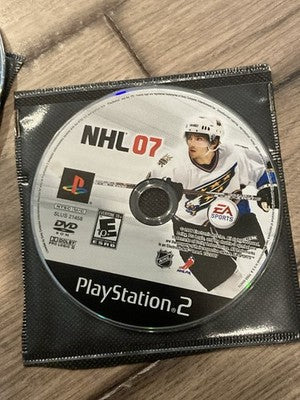 NHL 07 (Sony PlayStation 2, 2006) DISC ONLY