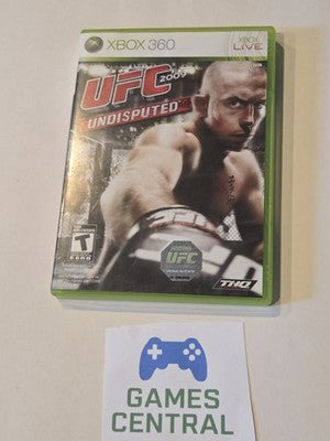 UFC 2009 Undisputed (Microsoft Xbox 360, 2009) CIB COMPLETE