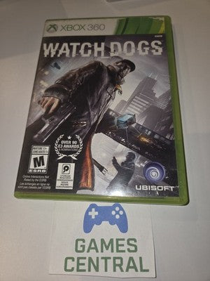 Watch Dogs (Microsoft Xbox 360, 2014) CIB COMPLETE