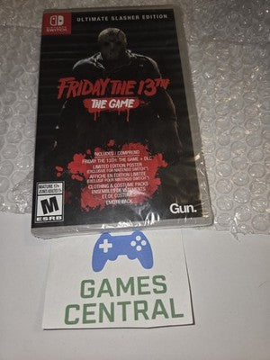 Friday the 13th: The Game - Ultimate Slasher Edition (Nintendo Switch, 2019) NEW