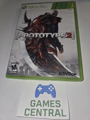 Prototype 2 (Microsoft Xbox 360, 2012) CASE + MANUAL ONLY