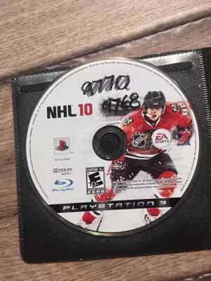 NHL 10 (Sony Playstation 3, 2009) DISC ONLY