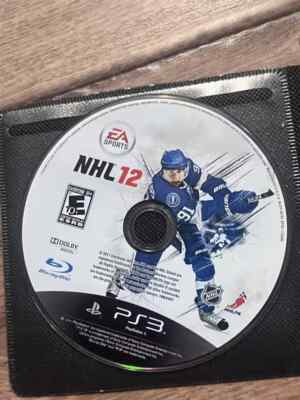 NHL 12 (Sony Playstation 3, 2011) DISC ONLY