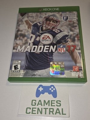 Madden NFL 17 (Microsoft Xbox One, 2016) NO MANUAL