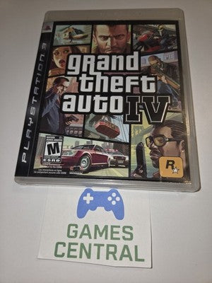 Grand Theft Auto IV (Sony Playstation 3, 2008) CIB COMPLETE