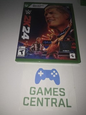 WWE 2K24 (Microsoft Xbox Series X/Microsoft Xbox One, 2024) CIB COMPLETE