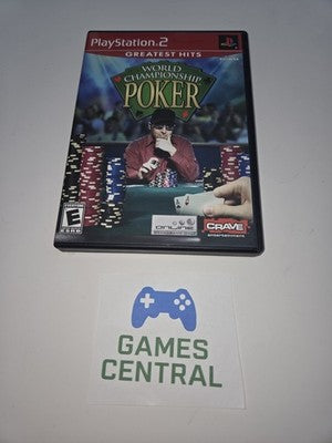 World Championship Poker (Sony PlayStation 2 PS2, 2004) CIB COMPLETE