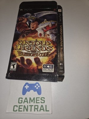 Untold Legends Brotherhood of the Blade (PSP, 2005) OUTER FRENCH BOX ONLY