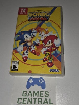 Sonic Mania (Nintendo Switch, 2017) CIB COMPLETE