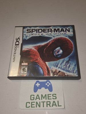Spiderman: Edge of Time (Nintendo DS, 2011) CIB COMPLETE