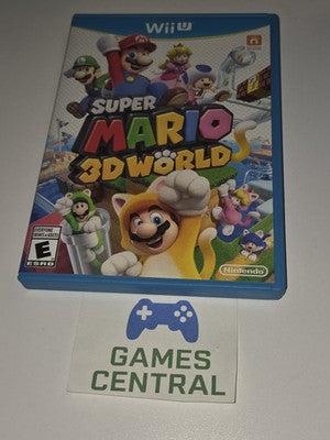 Super Mario 3D World (Wii U, 2013) CIB COMPLETE