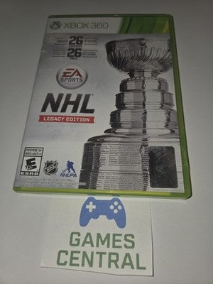 NHL Legacy Edition (Microsoft Xbox 360, 2015) CIB COMPLETE