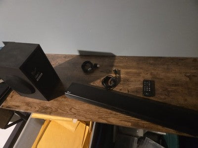 (92222-1) LG SJ2 Soundbar and Subwoofer