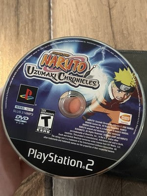 Naruto: Uzumaki Chronicles (Sony PlayStation 2, 2006) DISC ONLY