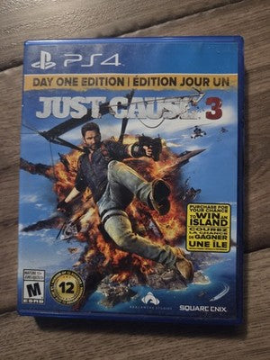 Just Cause 3 - Day One Edition (Sony PlayStation 4 PS4, 2015) CIB