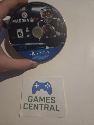 Madden NFL 18 (Playstation 4, 2017) DISC ONLY