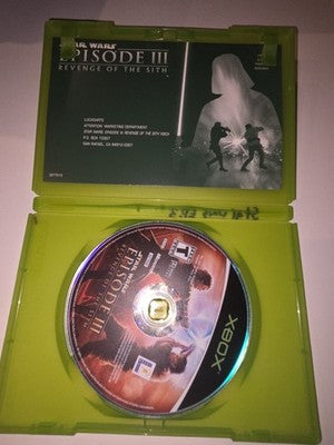 Star Wars Episode III Revenge of the Sith (Microsoft Xbox, 2005) DISC ONLY