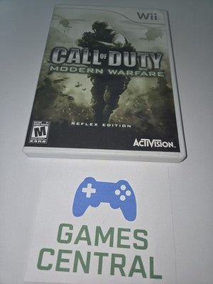 Call of Duty Modern Warfare Reflex (Nintendo Wii, 2009) NO MANUAL