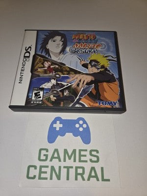 Naruto Shippuden: Naruto vs Sasuke (Nintendo DS, 2010) CIB COMPLETE