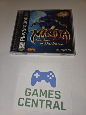 Ninja Shadow of Darkness (Sony Playstation 1 PS1, 1998) CIB COMPLETE