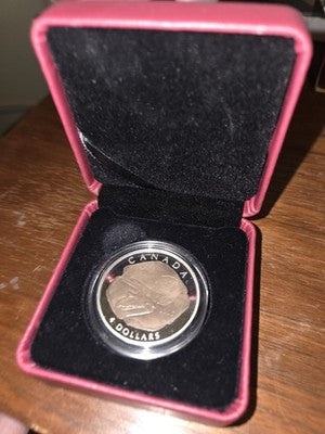 Canada 2008 $4 Dinosaur Collection Triceratops Pure Silver Coin