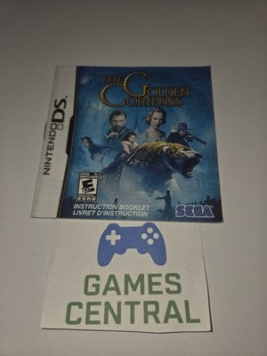 Golden Compass (Nintendo DS, 2007) MANUAL ONLY