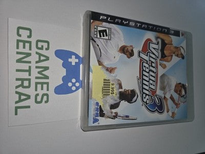 Virtua Tennis 3 (Sony Playstation 3 PS3, 2007) CIB COMPLETE