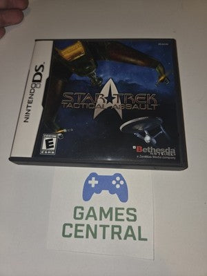 Star Trek Tactical Assault (Nintendo DS, 2006) CIB COMPLETE
