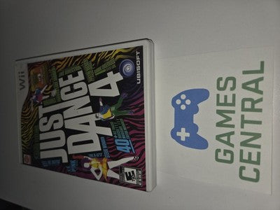 Just Dance 4 (Nintendo Wii, 2012) CIB COMPLETE