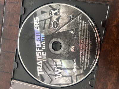 Transformers: The Game (Nintendo Wii, 2007) DISC ONLY