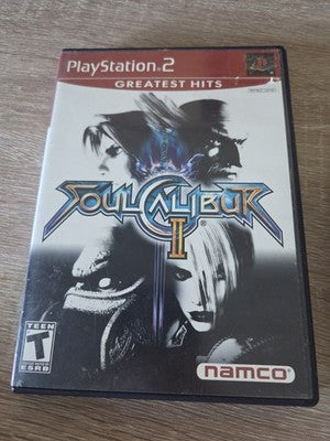 Soul Calibur II 2 (Sony PlayStation 2 PS2, 2003) NO MANUAL