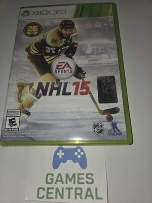 NHL 15 (Microsoft Xbox 360, 2014) CIB COMPLETE